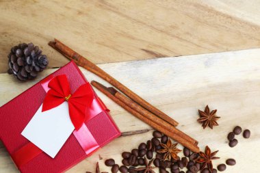 Hediye kutusu ve köy dekorasyonları