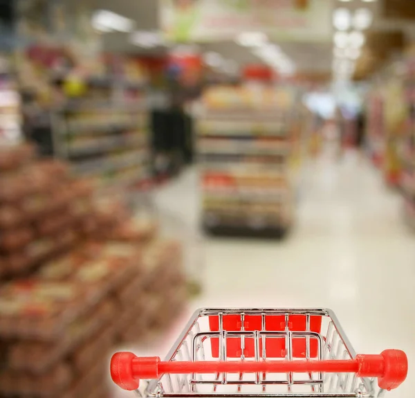 Carrito Compras Supermercado —  Fotos de Stock