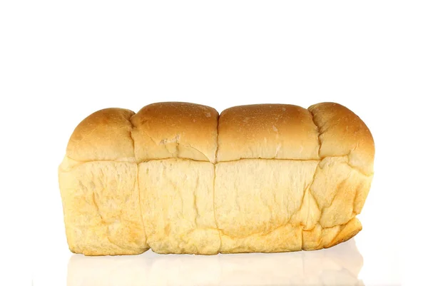 Bochenek Chleba Białym Tle — Zdjęcie stockowe