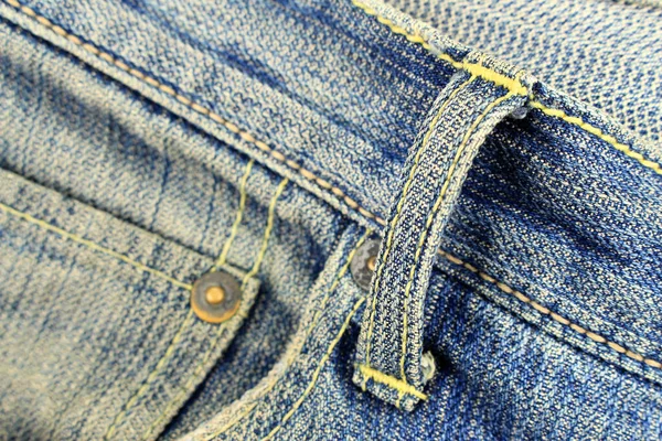 Textura Fundo Jeans — Fotografia de Stock