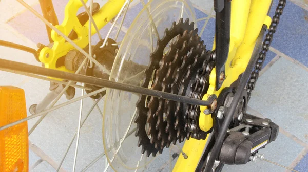 cassette of a gear bike