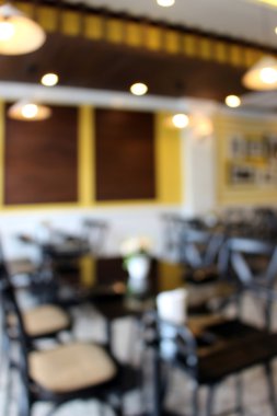 Bulanık arka plan: Restoran bokeh ile arka plan bulanıklık