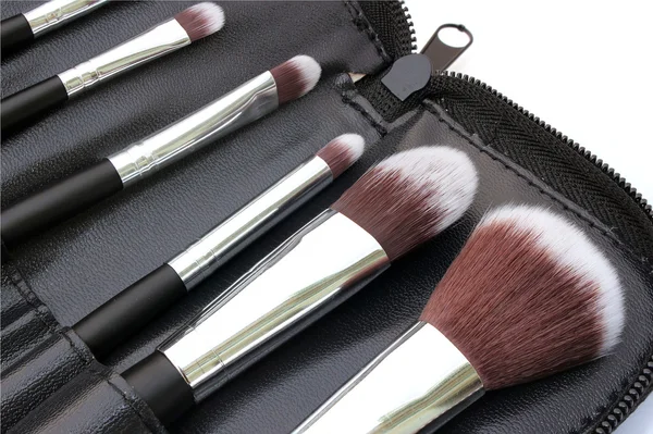 Set of brushes isolated over white background — Stock Photo, Image