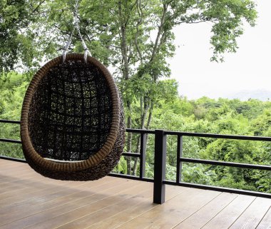 Modern salıncak Bahçe