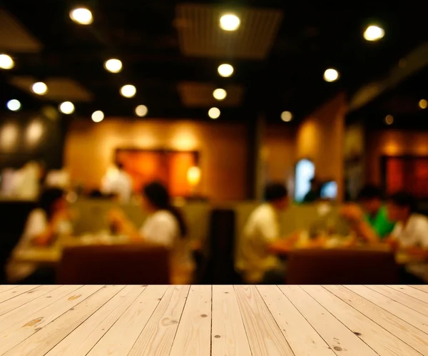 Размытый фон: Клиент в ресторане размытый фон с — стоковое фото
