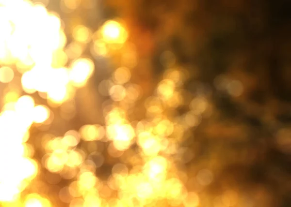 Altın Soyut Işık Bokeh Arkaplan — Stok fotoğraf