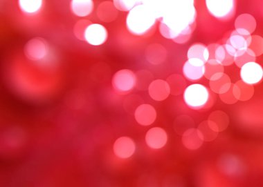 Bokeh ışıkları ve yıldızlı Noel soyut arkaplanı