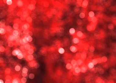 Bokeh ışıkları ve yıldızlı Noel soyut arkaplanı