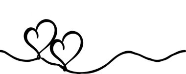 Beyaz arkaplanda kalp simgesi izole edildi