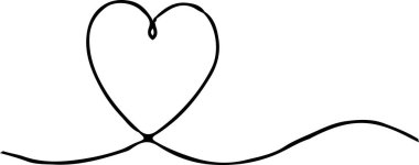 Beyaz arkaplanda kalp simgesi izole edildi