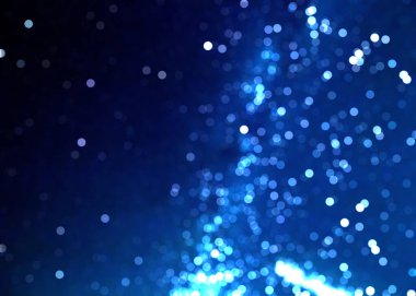 Bokeh ışıkları ile soyut arkaplanı kutla