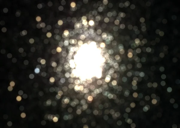 Fond Abstrait Célébration Avec Des Lumières Bokeh — Photo