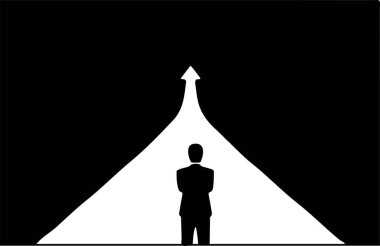 iş konsepti vektörü beyaz arkaplanda izole edildi