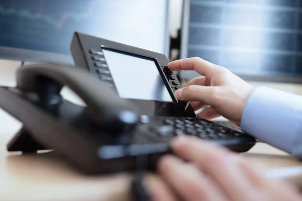 Discagem teclado do telefone — Fotografia de Stock