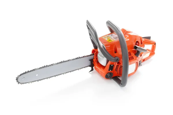 Chain Saw Isolated White Background — Stock Photo, Image