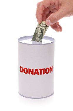 Donation box clipart