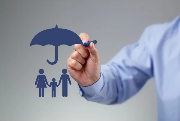 Family protection — Stock Photo, Image