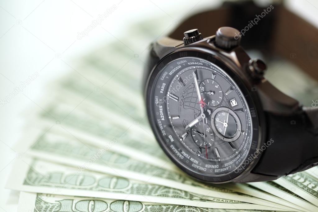 Watch and money