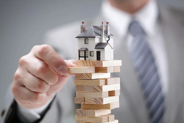 Housing market risk — Stock Photo, Image