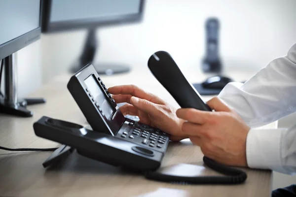 Marcación del teclado telefónico — Foto de Stock