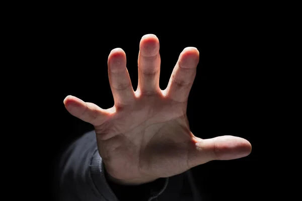 Hand reaching or attacking — Stock Photo, Image