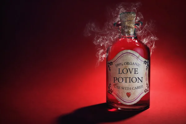 Love potion bottle — Stock Photo, Image