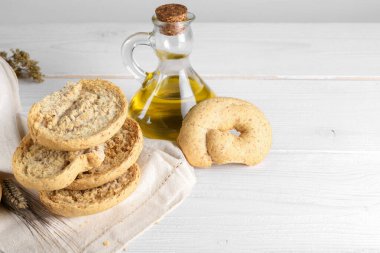 Puglia, Salento 'da yapılan klasik apulian friselle.