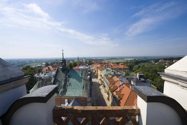 Panoramisch uitzicht van Sandomierz — Stockfoto