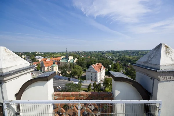 Panoramic view of Sandomierz — Stock Photo, Image