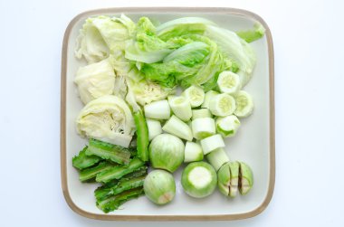 haşlanmış sebze yakın çekim 