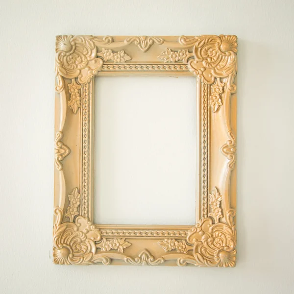 Sierlijke gouden frame — Stockfoto