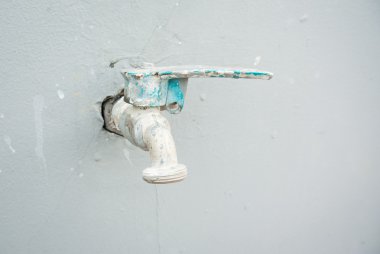 Old water tap  clipart