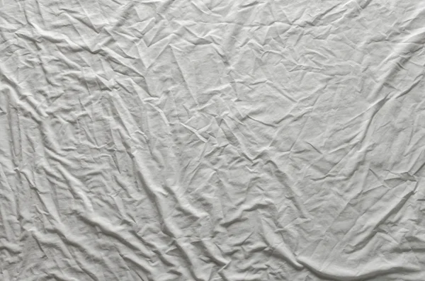 Белая морщинистая ткань — стоковое фото