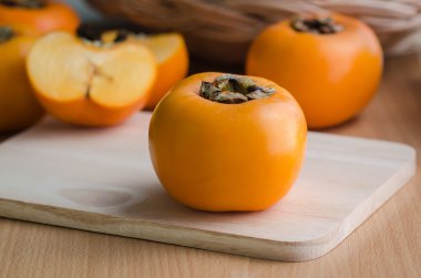 Trabzon hurması yakın çekim