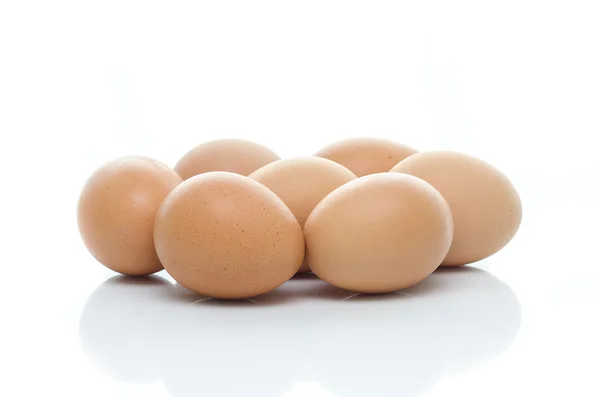 Close up of eggs — Stock Photo, Image