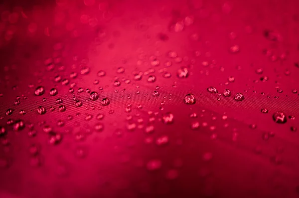 Wassertropfen auf Regenschirm Hintergrund — Stockfoto