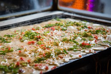takoyaki at a food stall