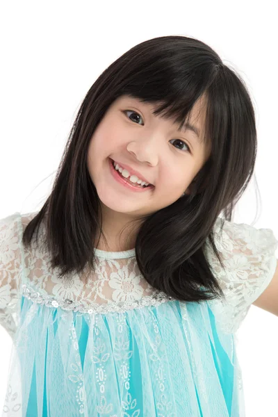 Porträtt av vacker asiatisk tjej — Stockfoto