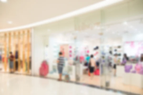 Blurred image of shopping mall — Stock Photo, Image