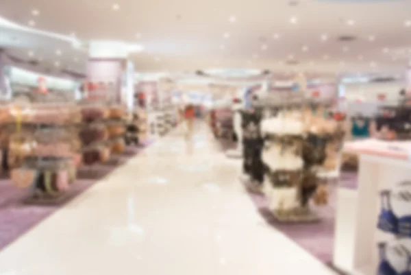 Bulanık görüntü underware bölgenin alışveriş merkezi — Stok fotoğraf