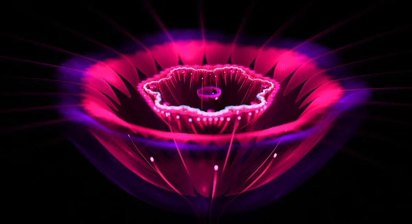 Абстрактна фрактальна квітка фентезі . — стокове фото