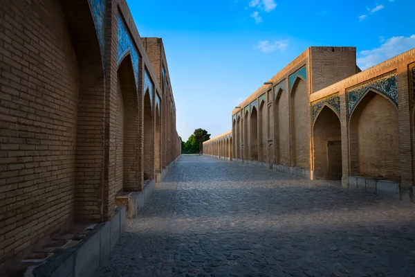 Isfahan.Iran Khaju híd — Stock Fotó