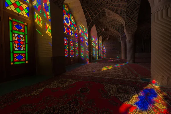 Mesquita de Nasir al-Mulk em Shiraz, Irão — Fotografia de Stock