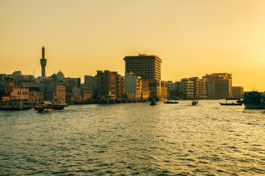 Manzarası Dubai Creek, Birleşik Arap Emirlikleri