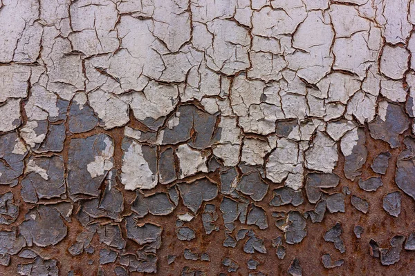 Oberfläche Des Alten Metallenen Wandputzes Mit Fäulnisspuren Urbanes Umfeld Deckel — Stockfoto