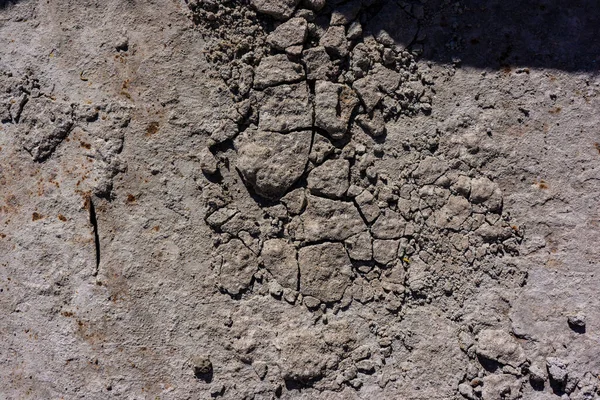 Alte Wandoberfläche Mit Bröckelndem Grauen Putz Urbanes Umfeld Deckel Drauf — Stockfoto