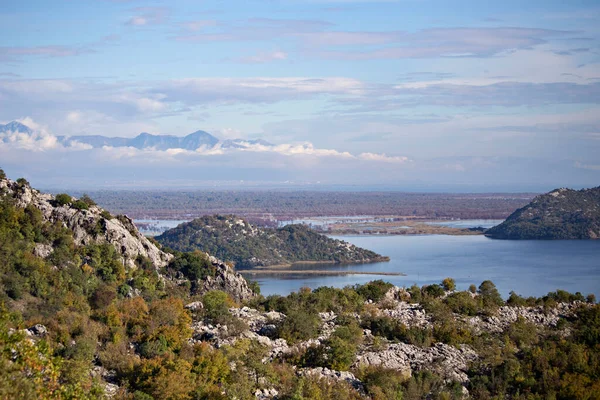 Panorama Del Lago Skadar Montenegro — Foto de Stock