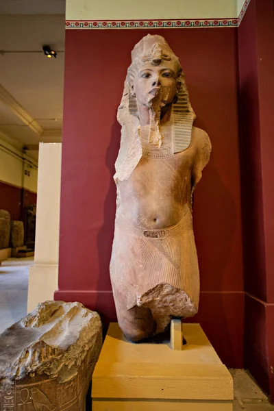 Выставочный Зал Внутри Египетского Музея Каир Египет — стоковое фото