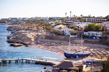 Sharm El Sheikh, Mısır 'daki deniz manzaralı otel