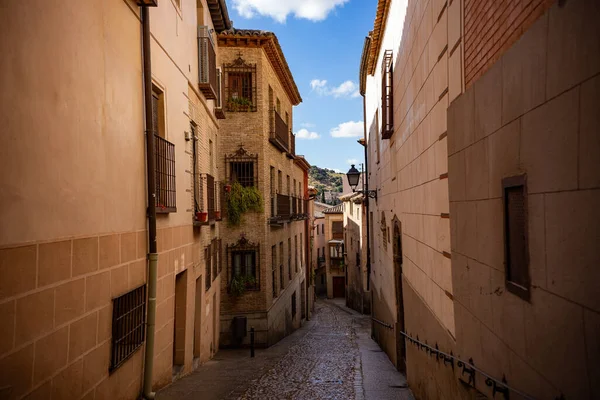 Toledo Spain Haziran 2019 Toledo Kasabasında Tarihi Mimari Eski Şehir — Stok fotoğraf